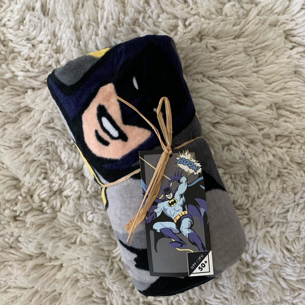 Pottery Barn Kids Batman Mini Beach Towel